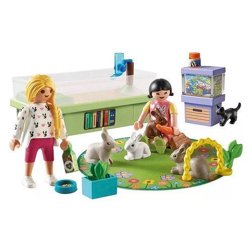 Starter Pack Famiglia con conigli Playmobil 71753 MY LIFE