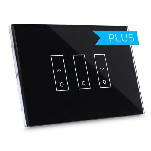 Iotty INTERRUTTORE INTELLIGENTE SMART PER TENDE E TAPPARELLE I3S PLUS NERO - IN