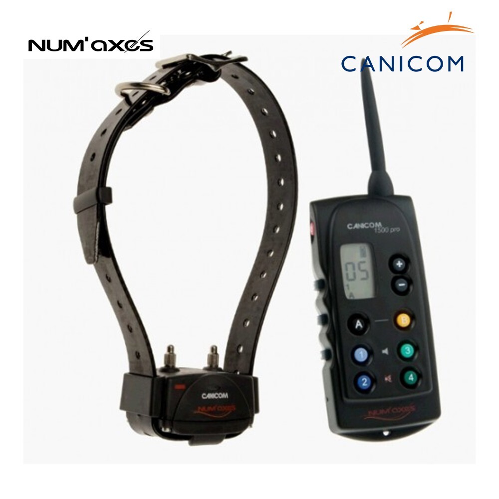 Num'axes Canicom 1500 Pro | Collare Educativo + Canibeep Radio Pro | 1500m