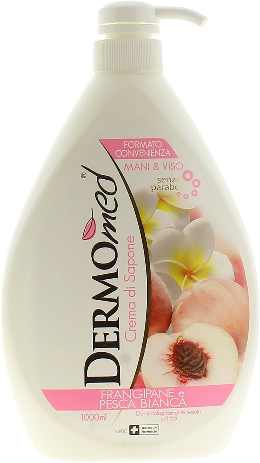 Dermomed Sapone Frangipane e Pesca Ml.1000