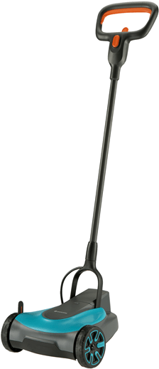 Rasaerba a batteria HandyMower 22 18V P4A solo grigio turchese senza batteria e
