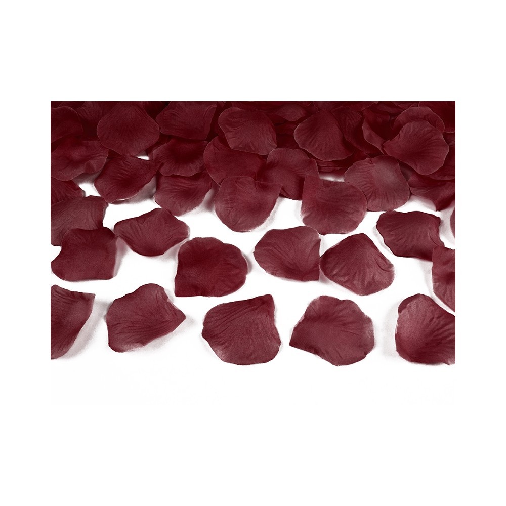 Petali Rosa rosso stoffa,  Sposi Matrimonio Decorazioni, san valentino cf da 100