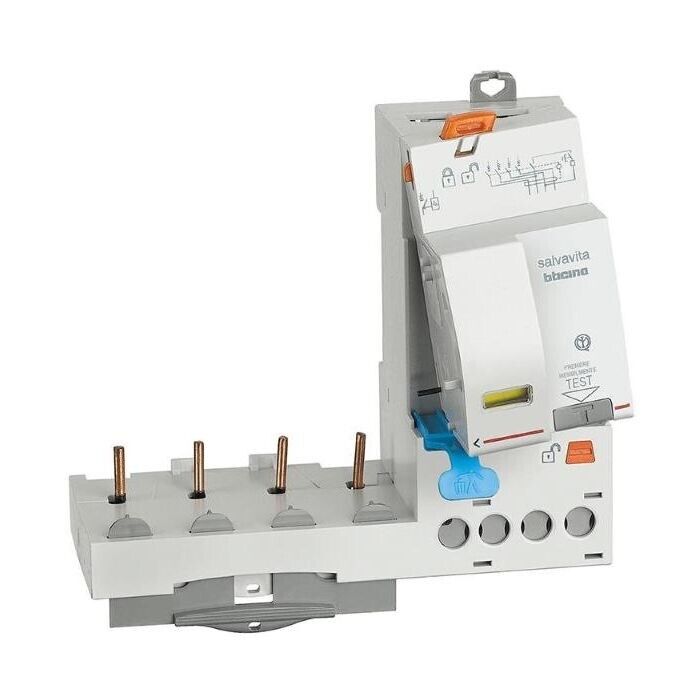 BTicino G44AC63 Modulo Differenziale Salvavita 4P Tipo AC In= 63A 400 Vac