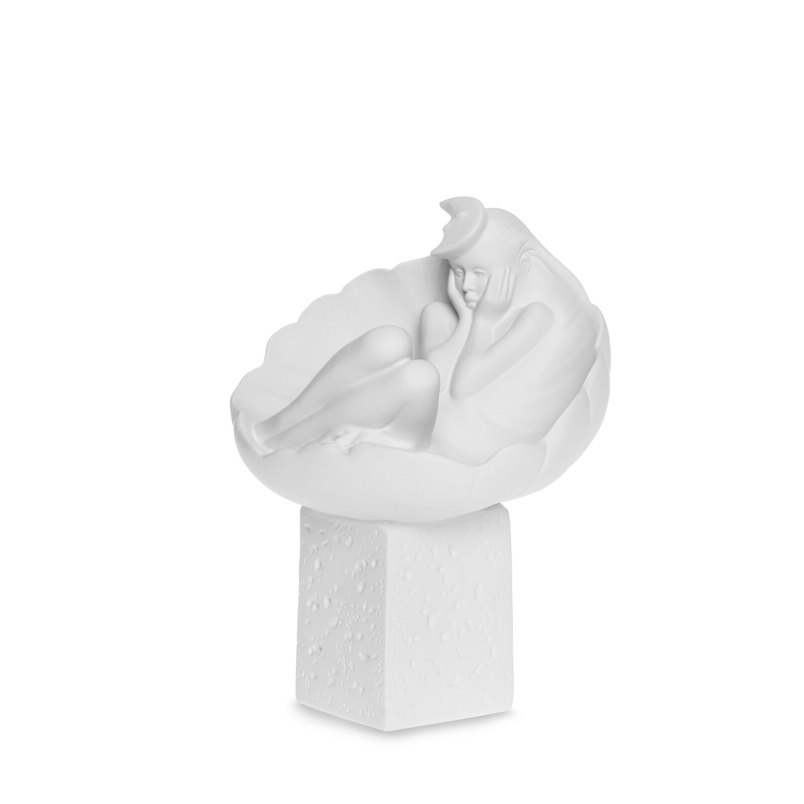 CHRISTEL by Sommer Figura Statuetta Zodiaco Cancro 20cm Bianco Poliresina