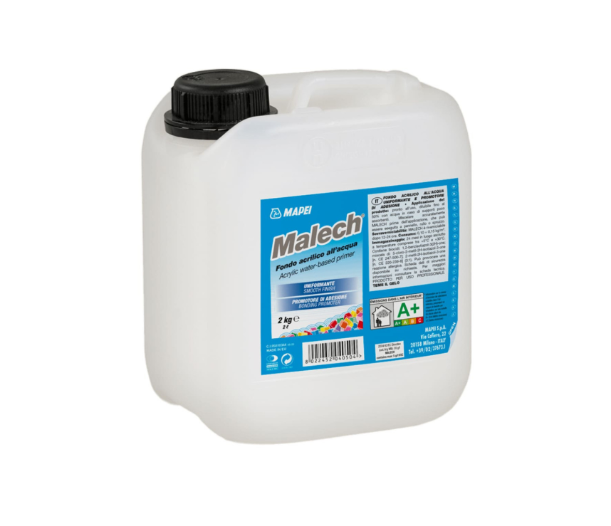 Primer acrilico all’acqua Mapei Malech 2kg