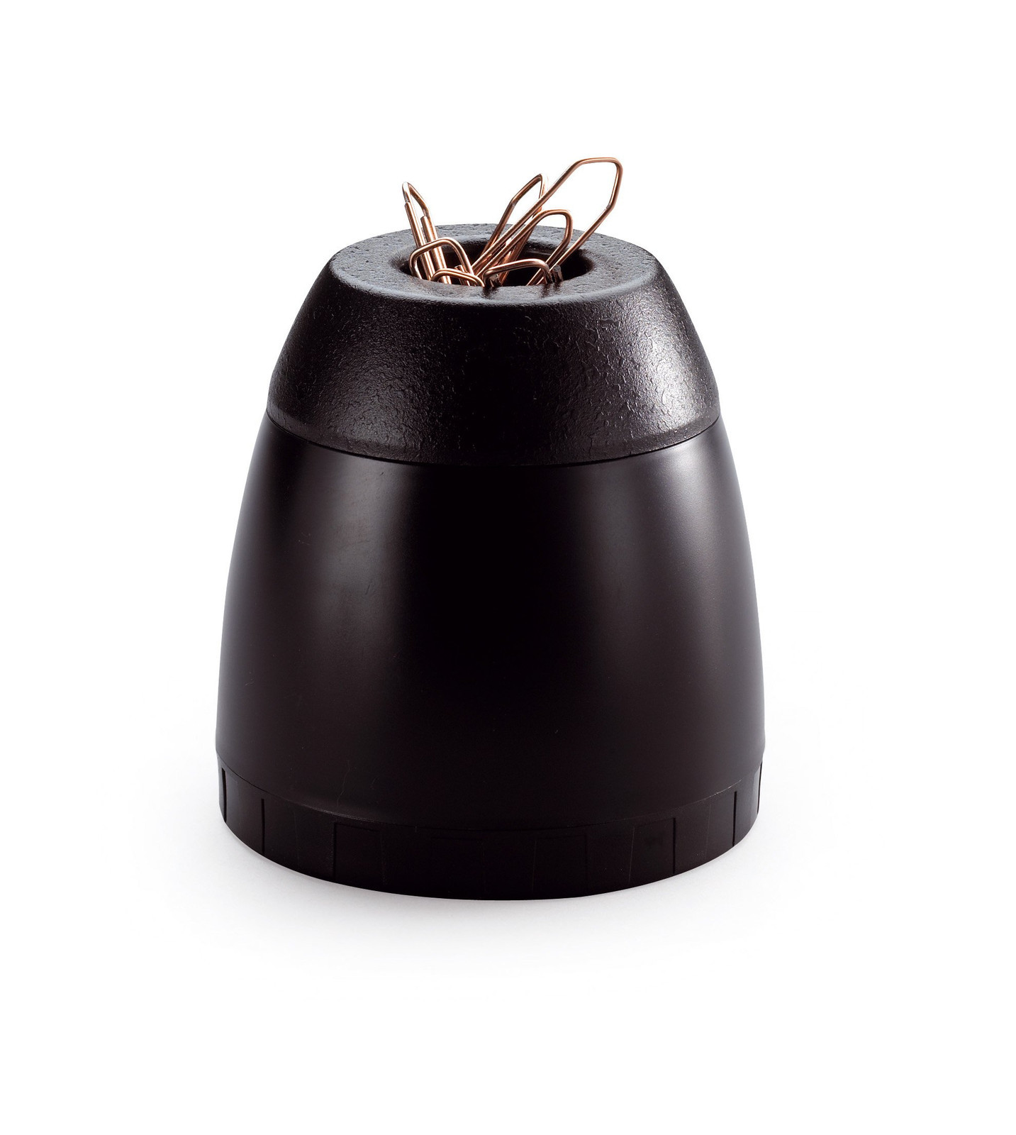 Durable Trend 1709051060 Paper Clip Box with Magnetised Rim and Paper Clips - Bl