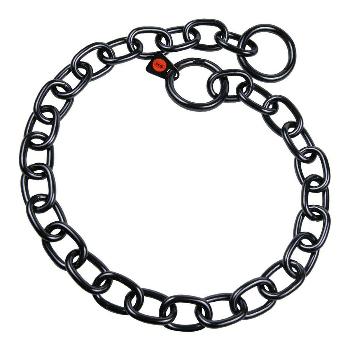 Collare per Cani Hs Sprenger Nero 4 mm Maglie Semilungo [69 cm]