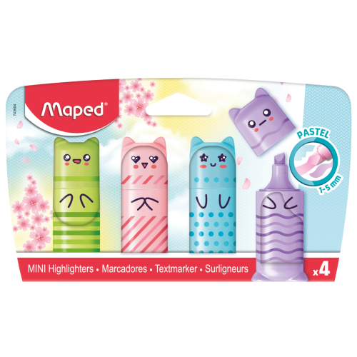 Cf4 Evid. Mini Pastel Pocket x4