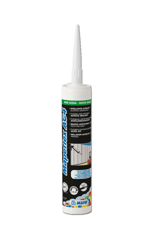 Sigillante acrilico verniciabile Mapei Mapeflex ac4 grigio 310ml
