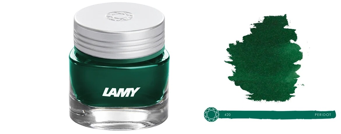Lamy T53 Crystal Ink Peridot  Boccetta d' inchiostro per stilografica 30ml 13332