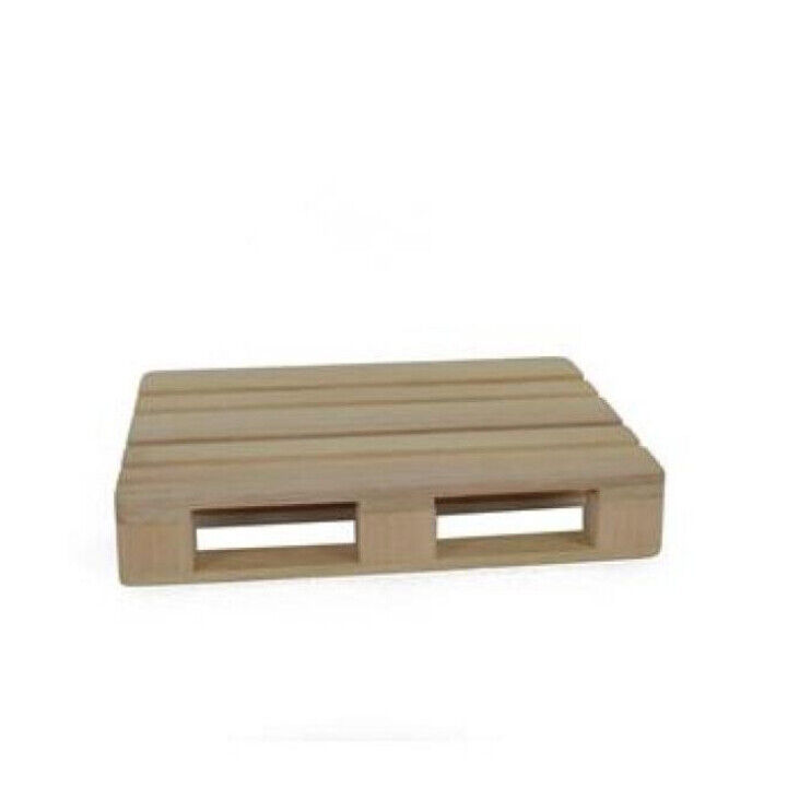 Mini pedana paillet in legno 16 x 12 cm