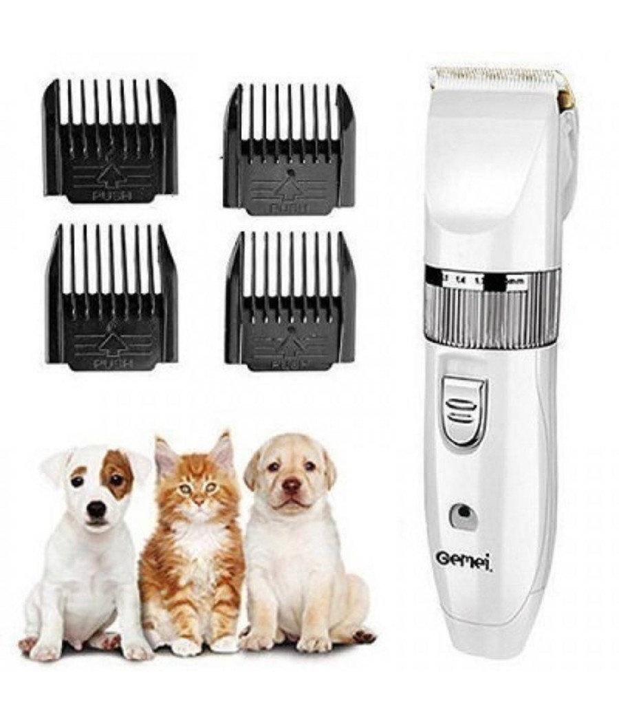 Tosatrice Per Cane Cani Gatti Animali A Batteria Trimmer Ricaricabile Gm-634 Gee