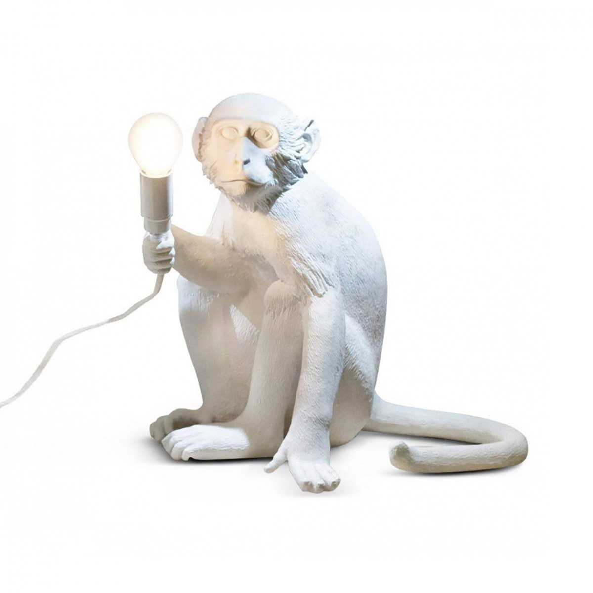 Monkey Lamp sitting seduta lampada da tavolo di Seletti