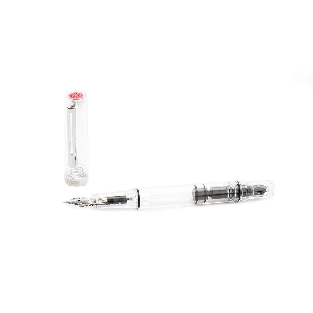 Twsbi Eco Clear pennino EF - Penna Stilografica trasparente (w4A)