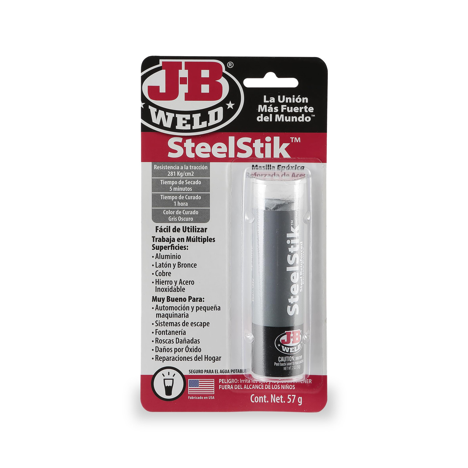 J-B Weld 8267SPA - Barretta per metallo - Mastice riparatrice - (U3z)