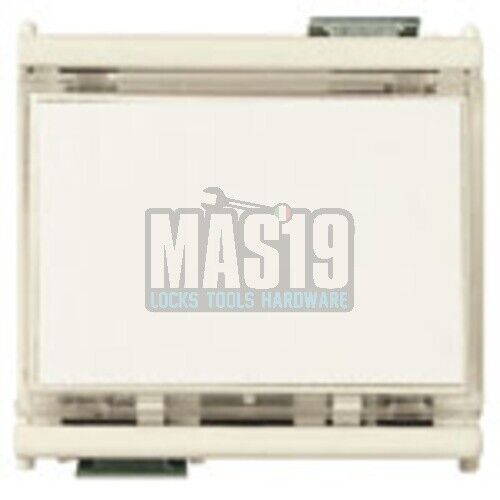 PULSANTE TARGHETTA VIMAR 8000 COD. 08420 12-24 VOLT