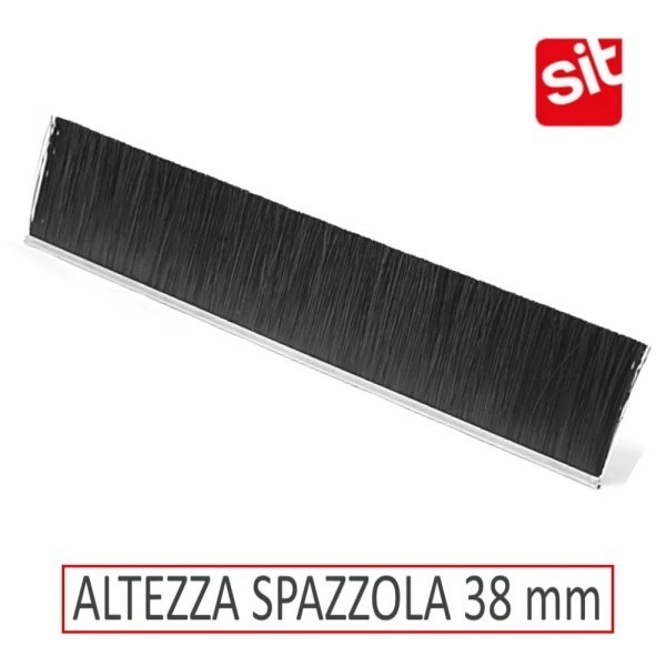 SPAZZOLA SIT IN NYLON NERO MM.38 PER PORTONE MT 2.5 (SOLO SPAZZOLA)