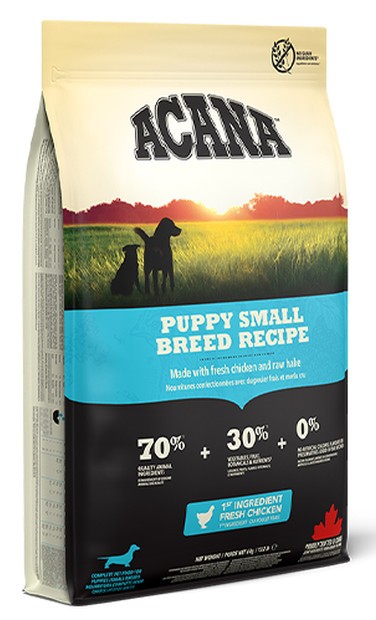 Acana Dog Puppy Small Breed Recipe per Cuccioli da 2 kg