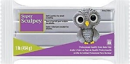 SUPER SCULPEY GRIGIO - SEMI-TRASPARENTE - 454 GR