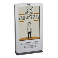 TFA 35.1166.54 Weather Jack Funk-Wetterstation Alimentazione del sensore: