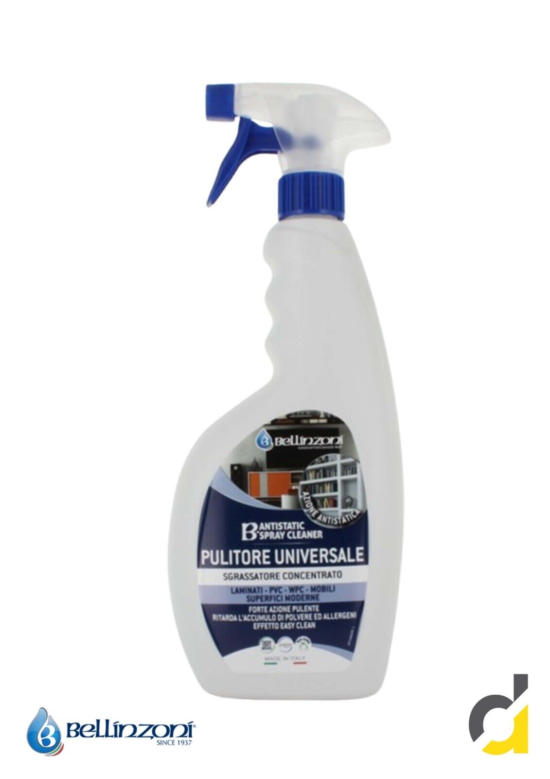 Bellinzoni PULITORE UNIVERSALE B ANTISTATIC SPRAY CLEANER 750 ML