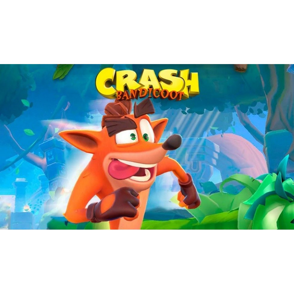Cialda in Ostia Crash Bandicoot per Decorazione Torte