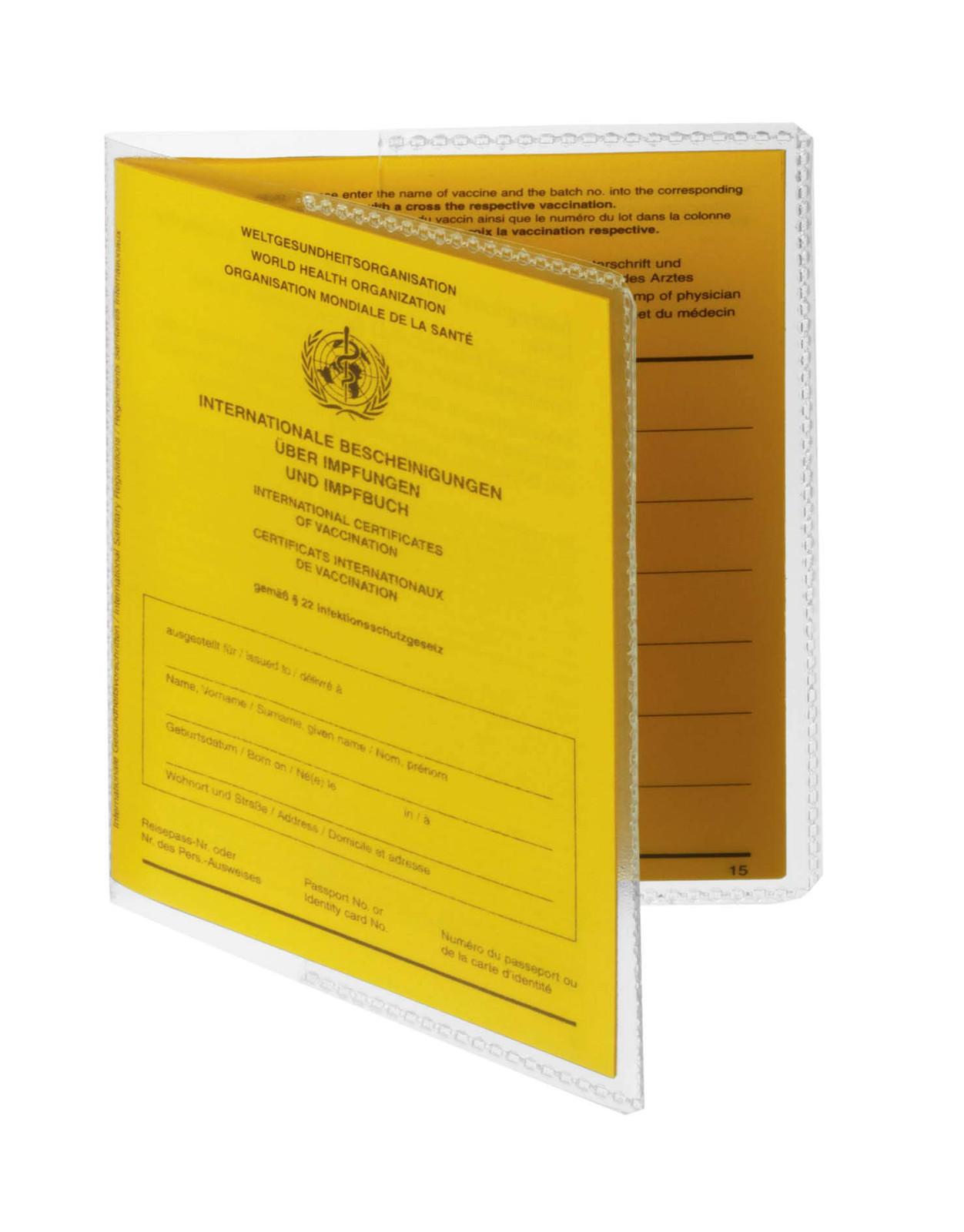 Durable 213919 Protective Identification Card Cover 196 x 134 mm Pack of 10 Tran