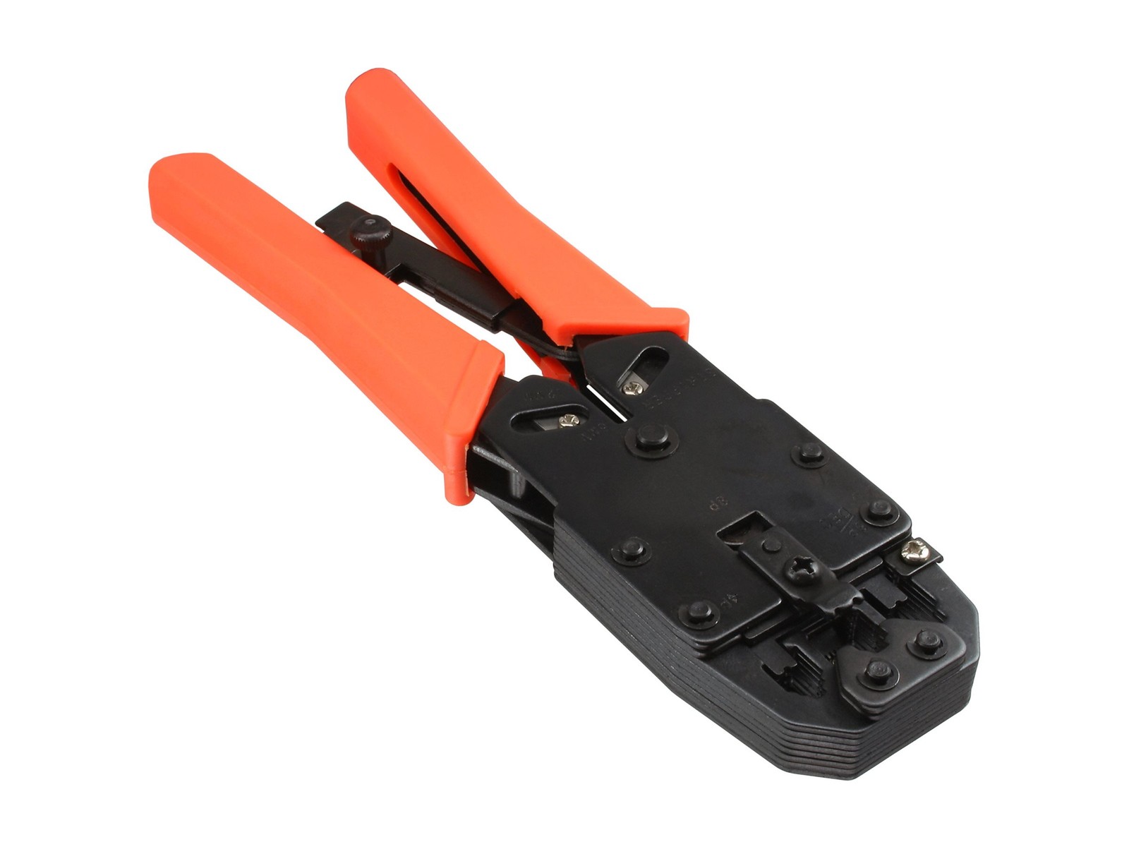 InLine Pinza a crimpare modulare per spine RJ10 11 12 45 e DEC (split 74103