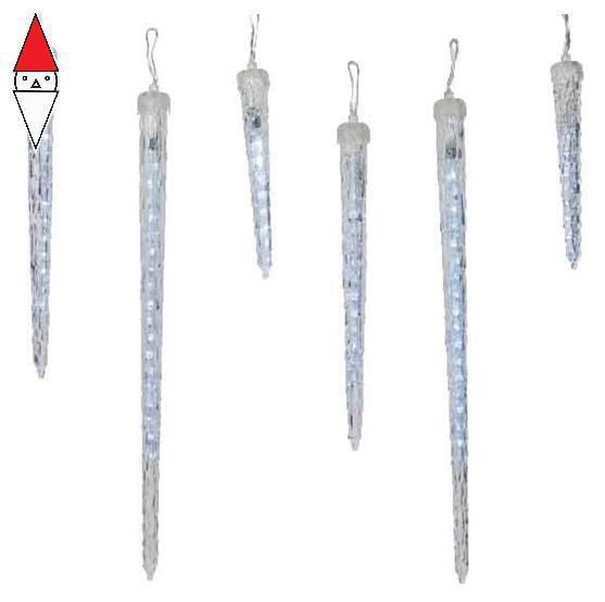 NATALE KAEMINGK LED ICICLE L DISPLAY OUTD 1/4 PALLET-48PCS