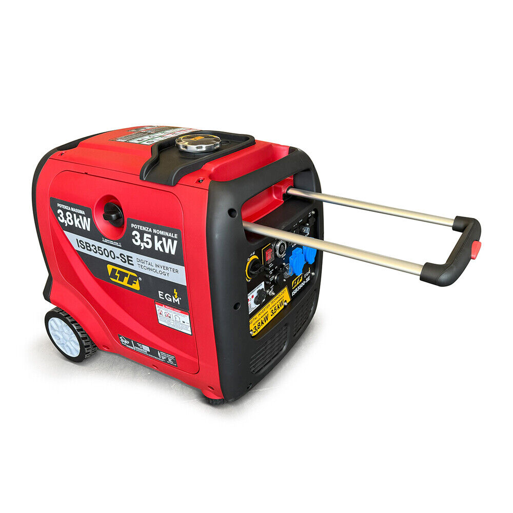GENERATORE DI CORRENTE INVERTER SILENZIATO 3.8KW 4 TEMPI PORTATILE LTF