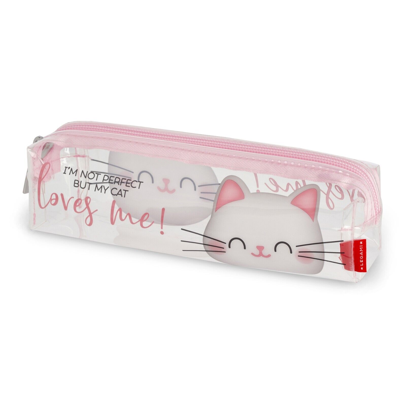 Legami Astuccio Portapenne Trasparente Pencil Case  - Kitty
