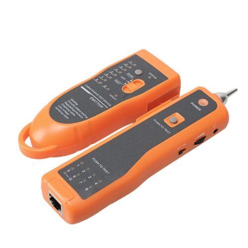 Corriere Exp. - TESTER PROFESSIONALE CAVI J45-RJ11 Phone LAN Network Wire Tracke