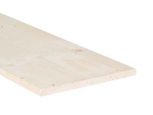 TAVOLA LAMELLARE IN LEGNO DI ABETE SPESSORE MM.18  mm.18x400x1000    PIRCHER