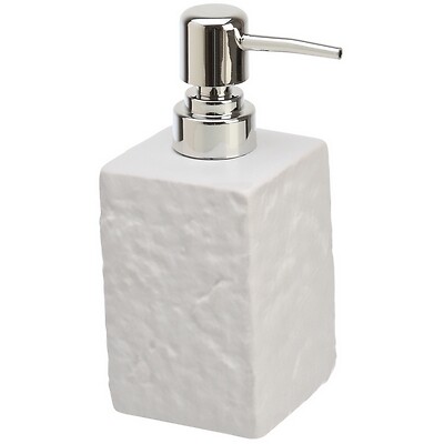 DISPENSER SAPONE LINEA PETRA                                           Bianco