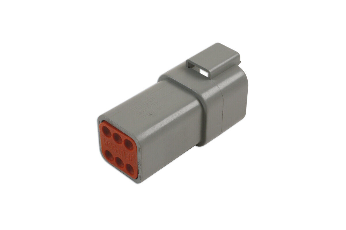 Connect Deutsch 6 Pin Receptacle Connector Kit 8Pc 37507