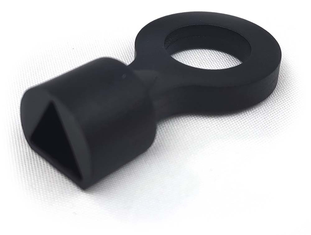 Chiave CHP/TR9/CPMI a inserto triangolo 9 per cassonetto stradale Conchiglia Ser