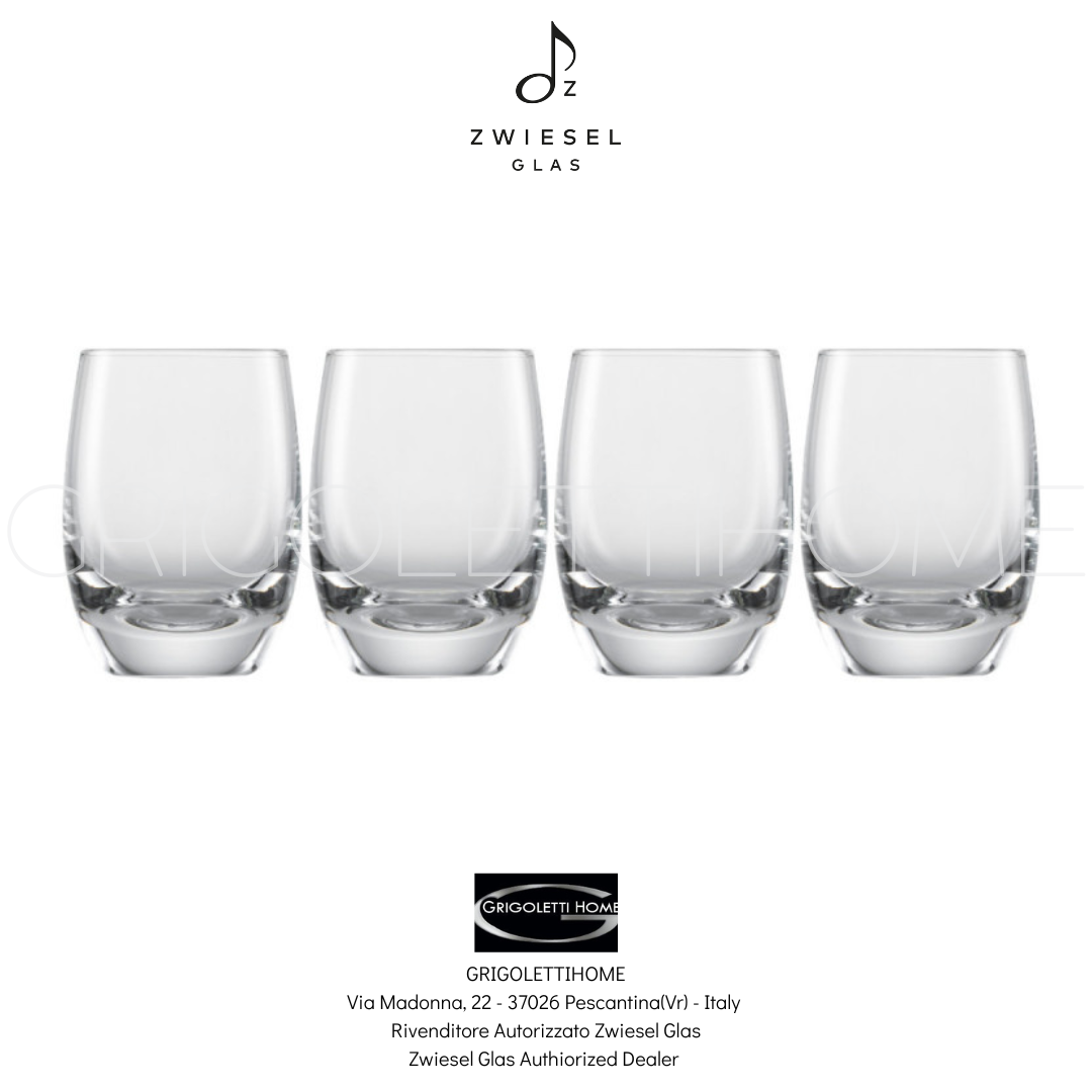 Zwiesel Glas - For You Schnaps - Set 4 bicchieri shot - Rivenditore