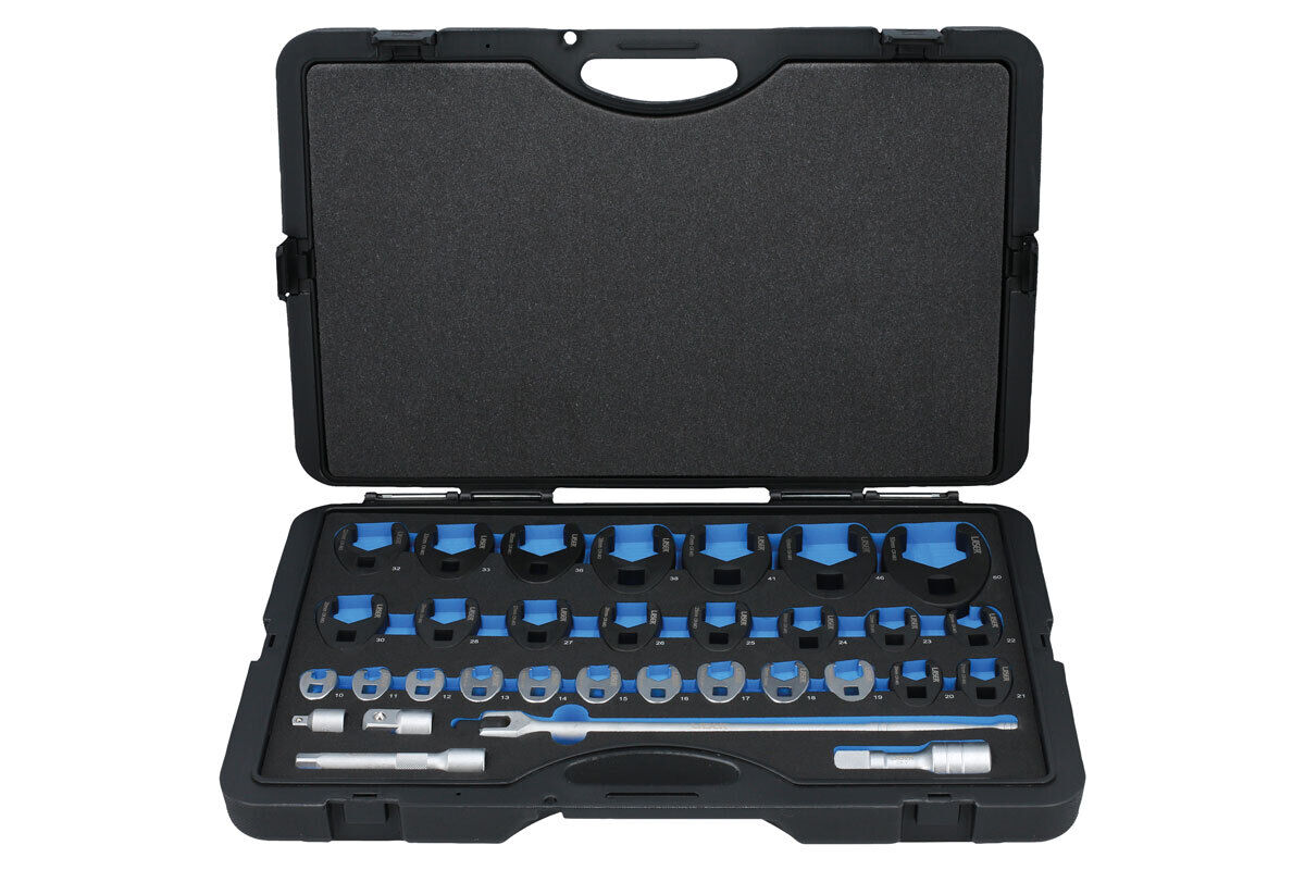 Set Di Chiavi A Cricchetto Laser Tools Crows Foot 32 Pezzi 8516