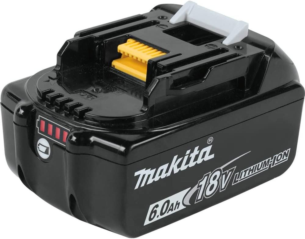 Makita batteria 18V 6 Ah BL1860B agli ioni di litio