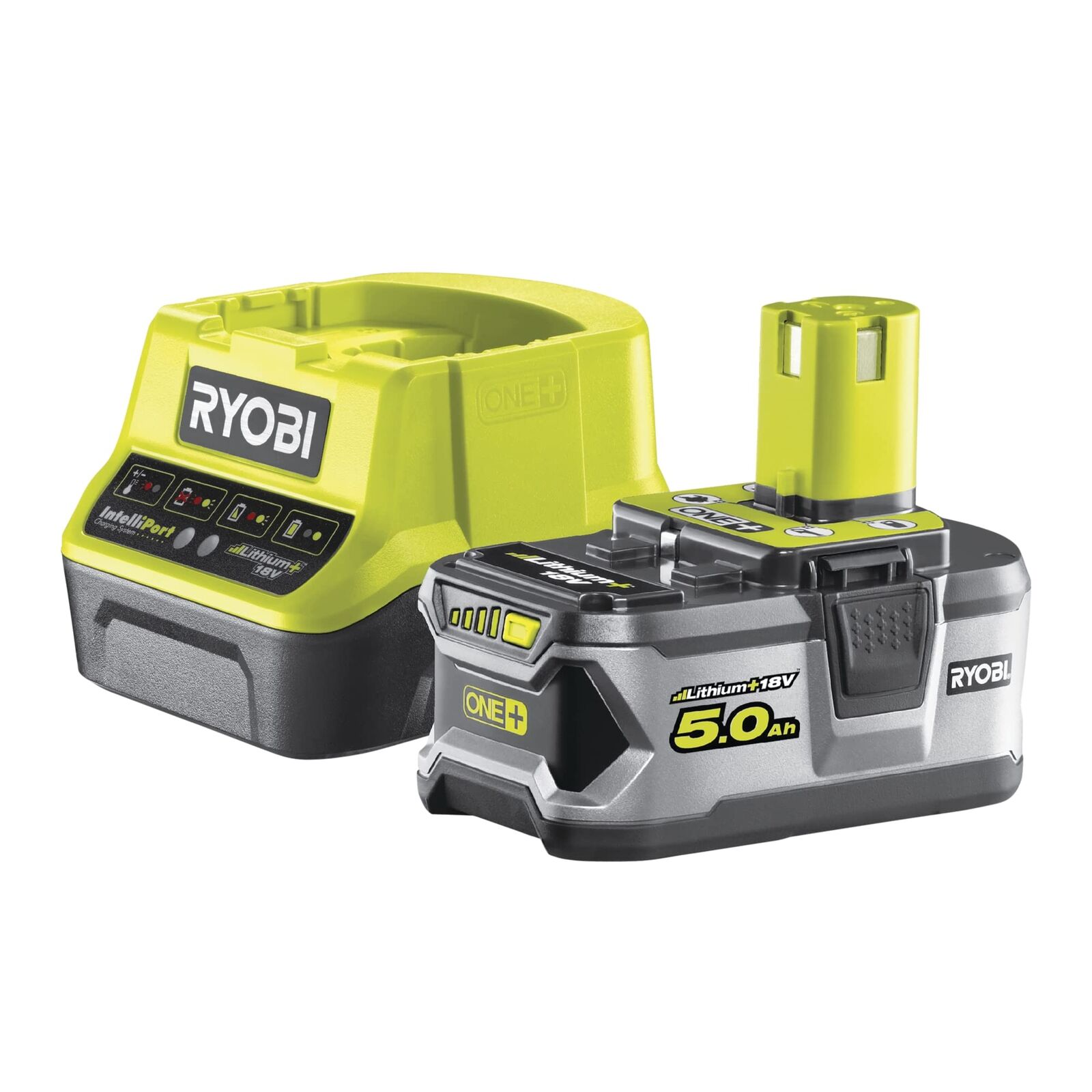 Ryobi RC18120-150 Kit Ryobi con Caricabatterie e 1 Batteria da5.0Ah al (i7M)
