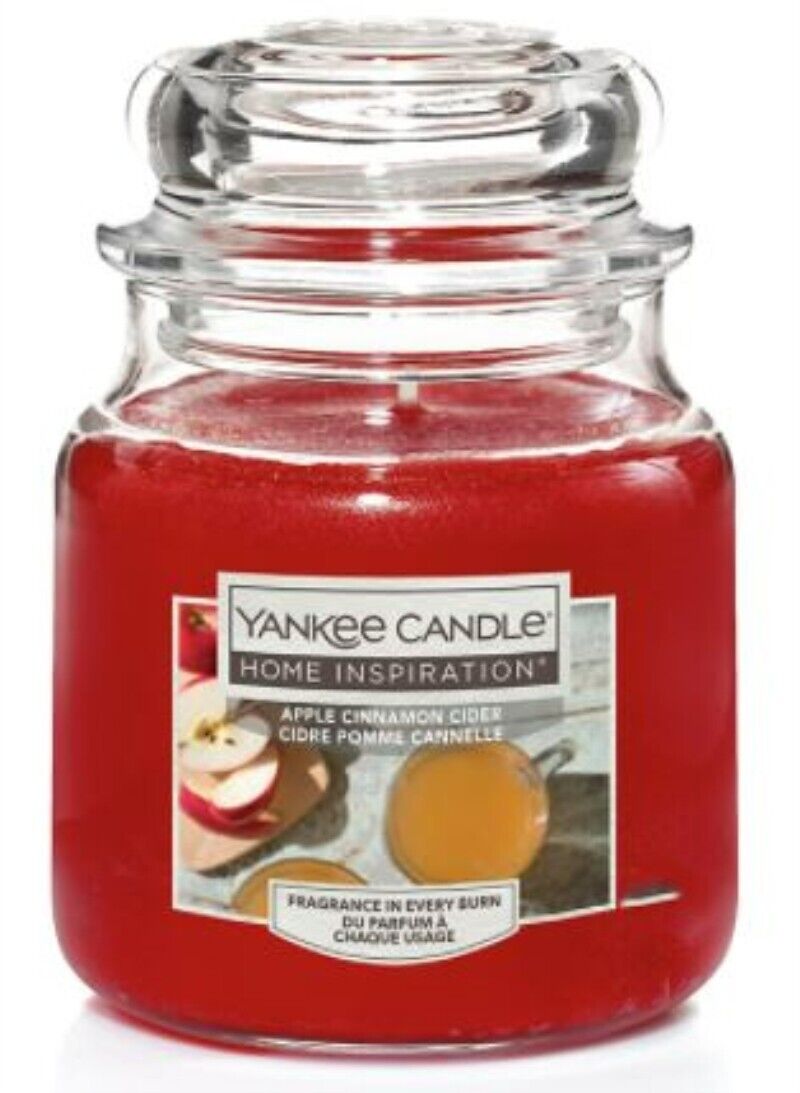 YANKEE CANDLE HOME INSPIRATION CIDRE POMME CANNELLE GIARA PICCOLA 104 GR