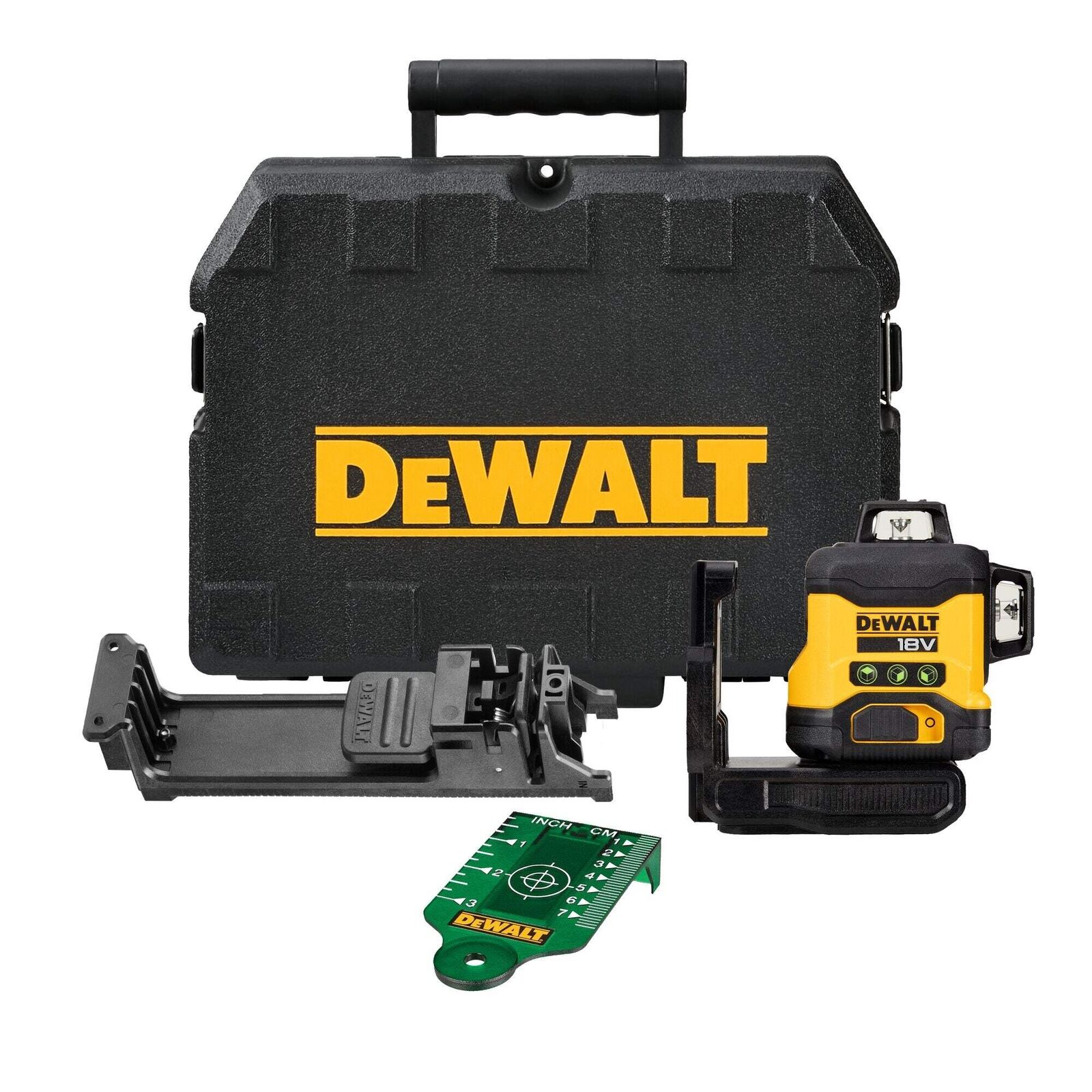 DEWALT DCLE34031N-XJ Laser multilinea 18V con raggio verde classe 2 (510-530nm)