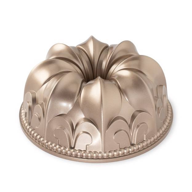 Nordicware stampo bund fleur de lis ø 23.5 x 9.5 cm in alluminio pressofuso qual