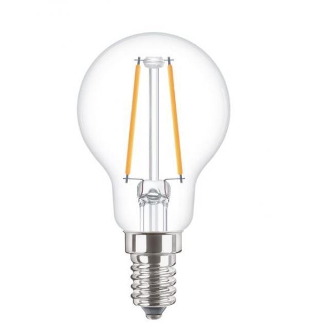 Lampadina led corepro Philips PHILEDLUS2514G2 929001238692-E14 2W 2700K