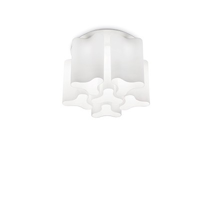 Ideal Lux Luci & Illuminazione COMPO PL6 BIANCO Lampada da soffitto D 560 x H 35