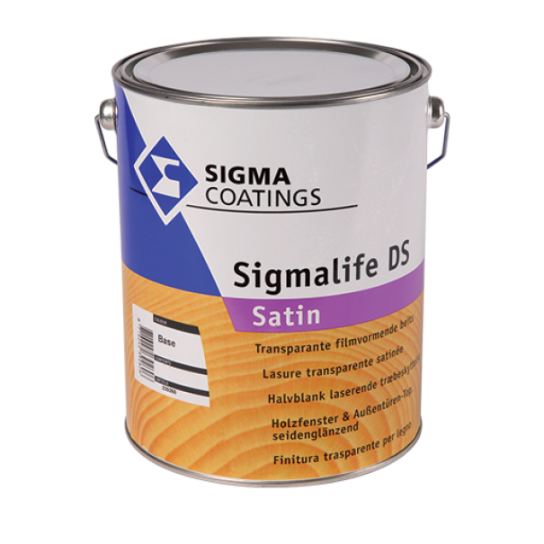 Finitura a solvente satinata per legno Sigma Sigmalife ds satin 0701 1 litro