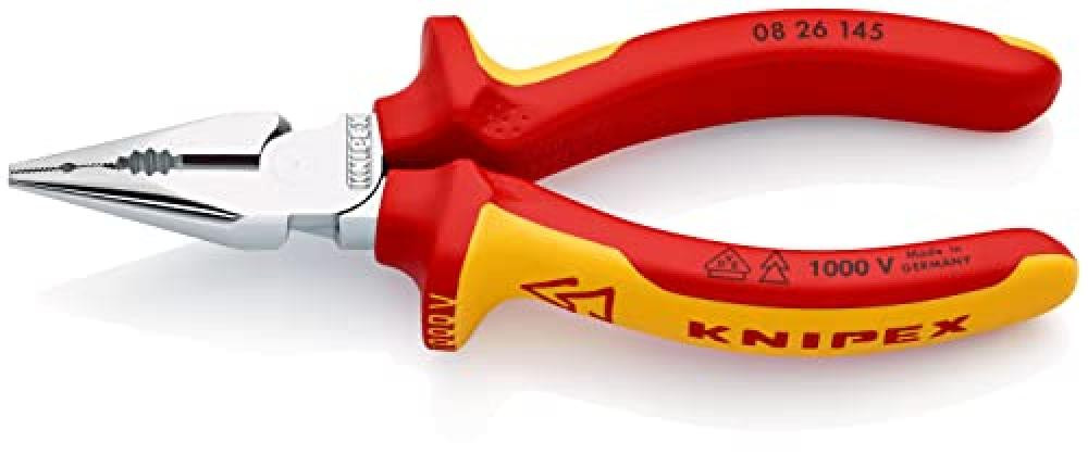 KNIPEX Pinza universale con testa a punta isolamento 1000V (145 mm) 08 26 145 SB