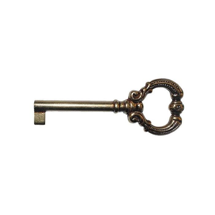Chiave per Mobili Oro Patinato Metal Style misura 42 mm