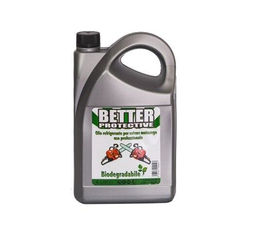 GREEN OIL - Protettivo Per Catene Barre Motosega Olio Biodegradabile 4Lt