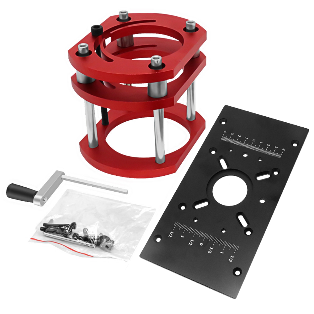 Sollevamento del Router con Base Fissa-Piastra di Inserimento del Router-Ba1883